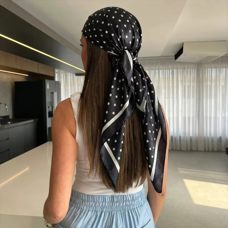 Face Scarf Mask - 2026 Novo Lenço Quadrado com Estampa