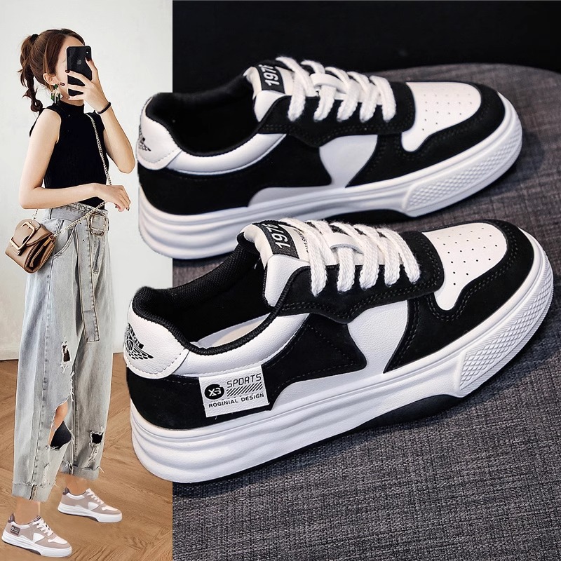 Vans Shoes Old Skool - Tênis Casuais Femininos de Solado Grosso