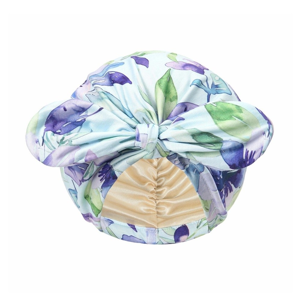 Bow Tie Pre Tied - Touca Turbante Forrada de Cetim com