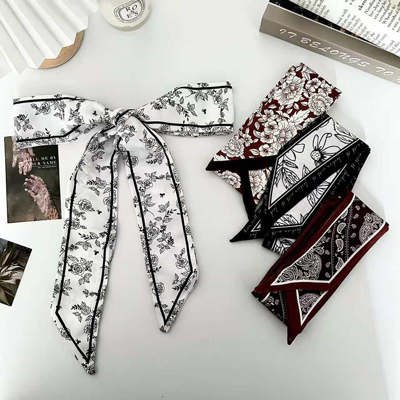 Face Scarf Mask - Lenço de Seda Fino de Luxo
