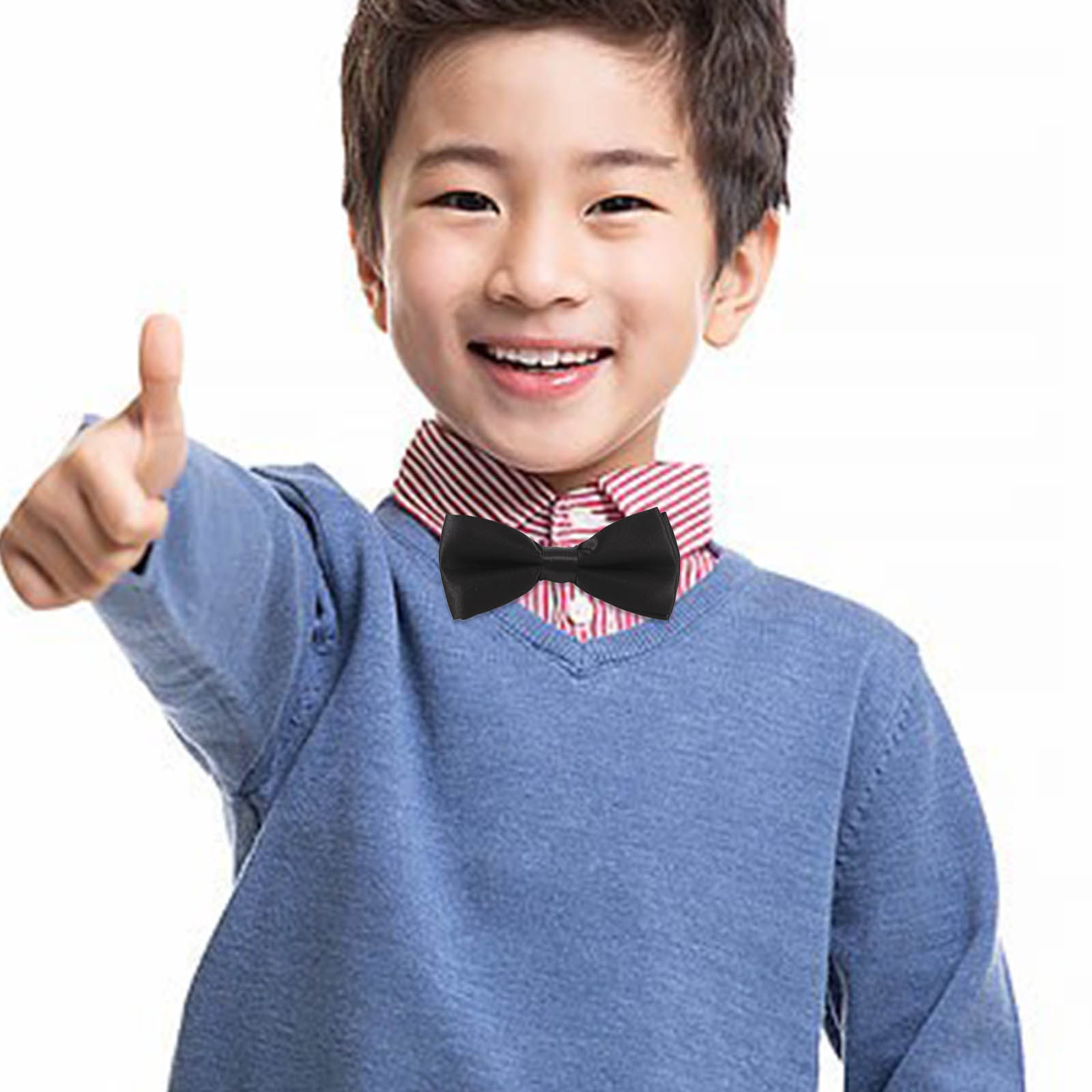 Gravata Borboleta Preta Infant - Bow Tie Pre Tied avaliação e preço