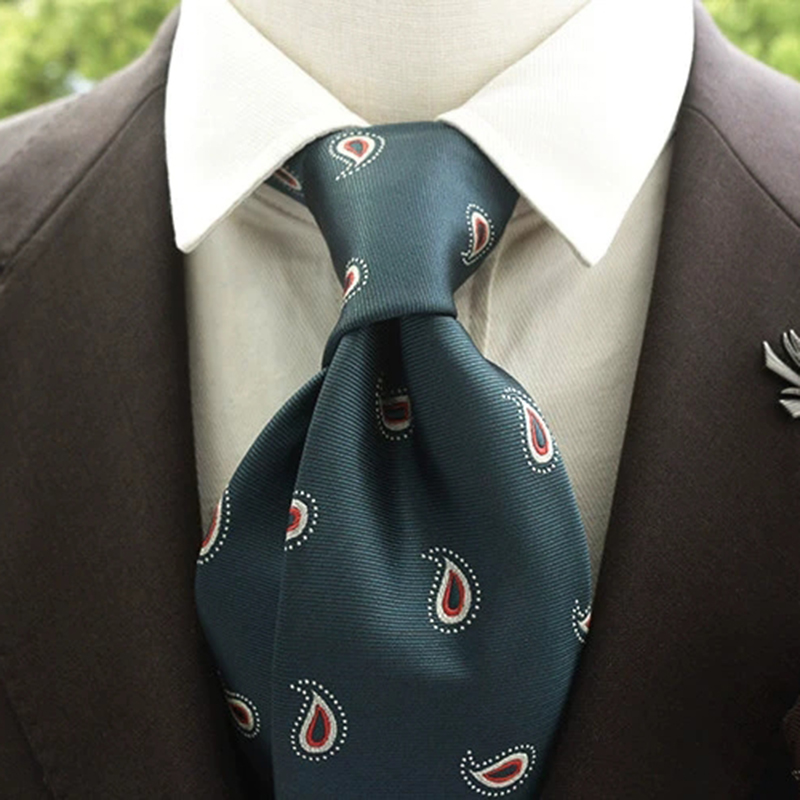 8cm de largura novo formal lis - Silk Tie Striped avaliação e preço