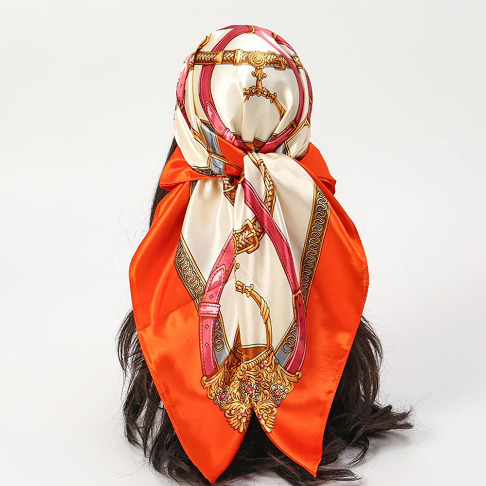 Lenços de Moda 90*90cm para Mu - Face Scarf Mask avaliação e preço
