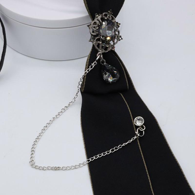 Gravata com corrente metal gót - Bow Tie Pre Tied avaliação e preço
