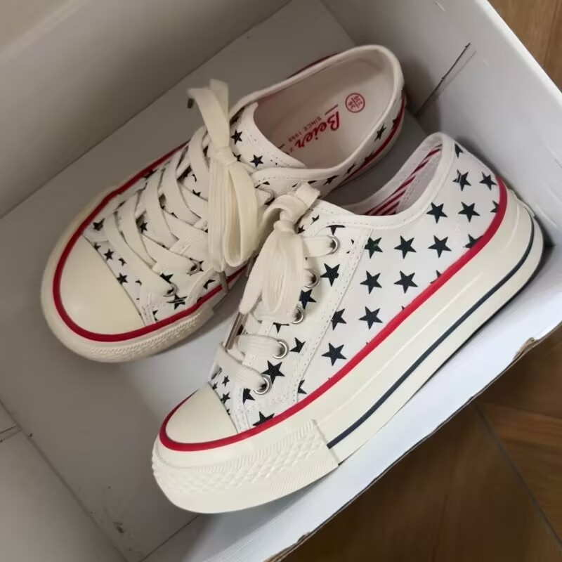 Tênis Casual Star de Lona Cano - Vans Shoes Old Skool avaliação e preço